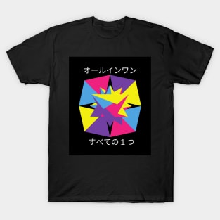 Unique Geometrical Japanese Design T-Shirt